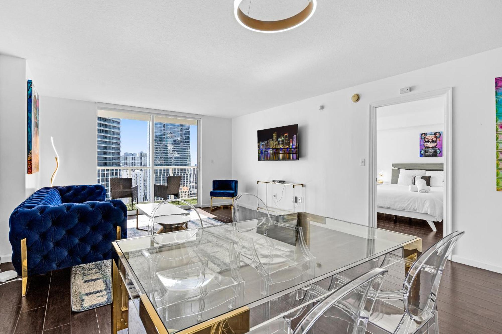 Beautiful Apartment In The Heart Of Brickell Miami Bagian luar foto